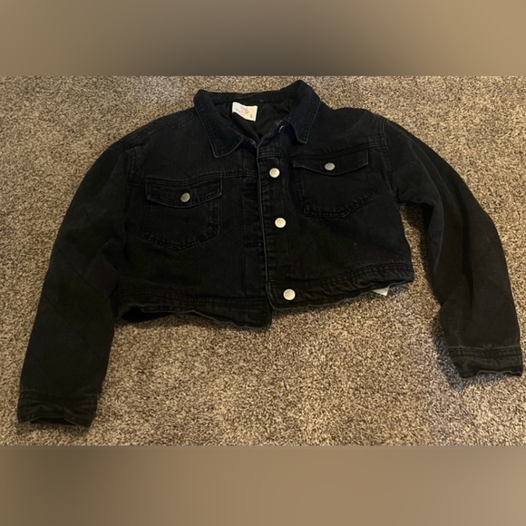 Cropped jean jacket - Picture 1 of 2